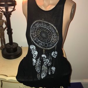💀♒️Social Misfits Astrology Dream Catcher Tank